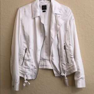 Armani Exchange Lightweight Satin Jacket